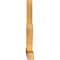 Ekena Millwork Saratoga Rough Sawn Timber Gable Bracket, Western Red Cedar, 72"W x 39"H x 4"D x 4"F, 13/12 Pitch GBW072X39X0404SAR00RWR - alternate 3